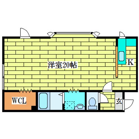 サンピア３丁目館の物件間取画像